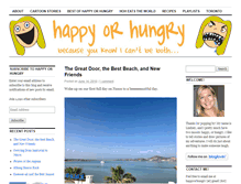 Tablet Screenshot of happyorhungry.com